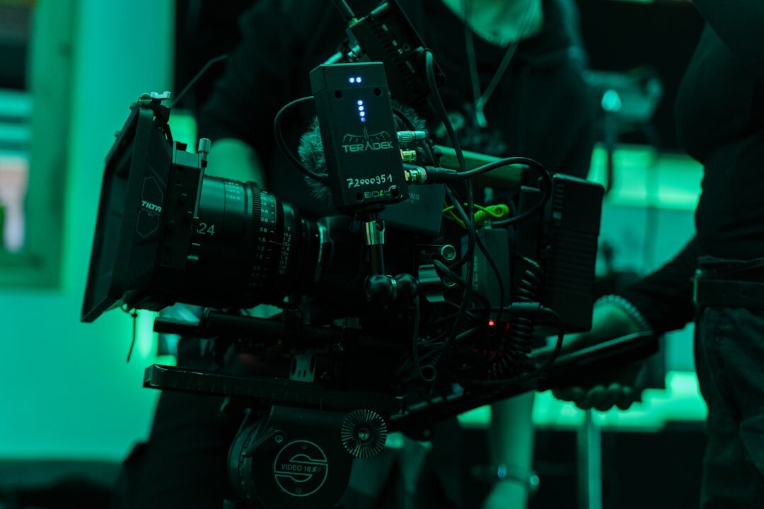 Camera calibration and testing in studio